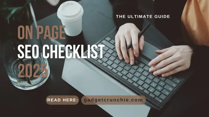 On-Page SEO Checklist 2025