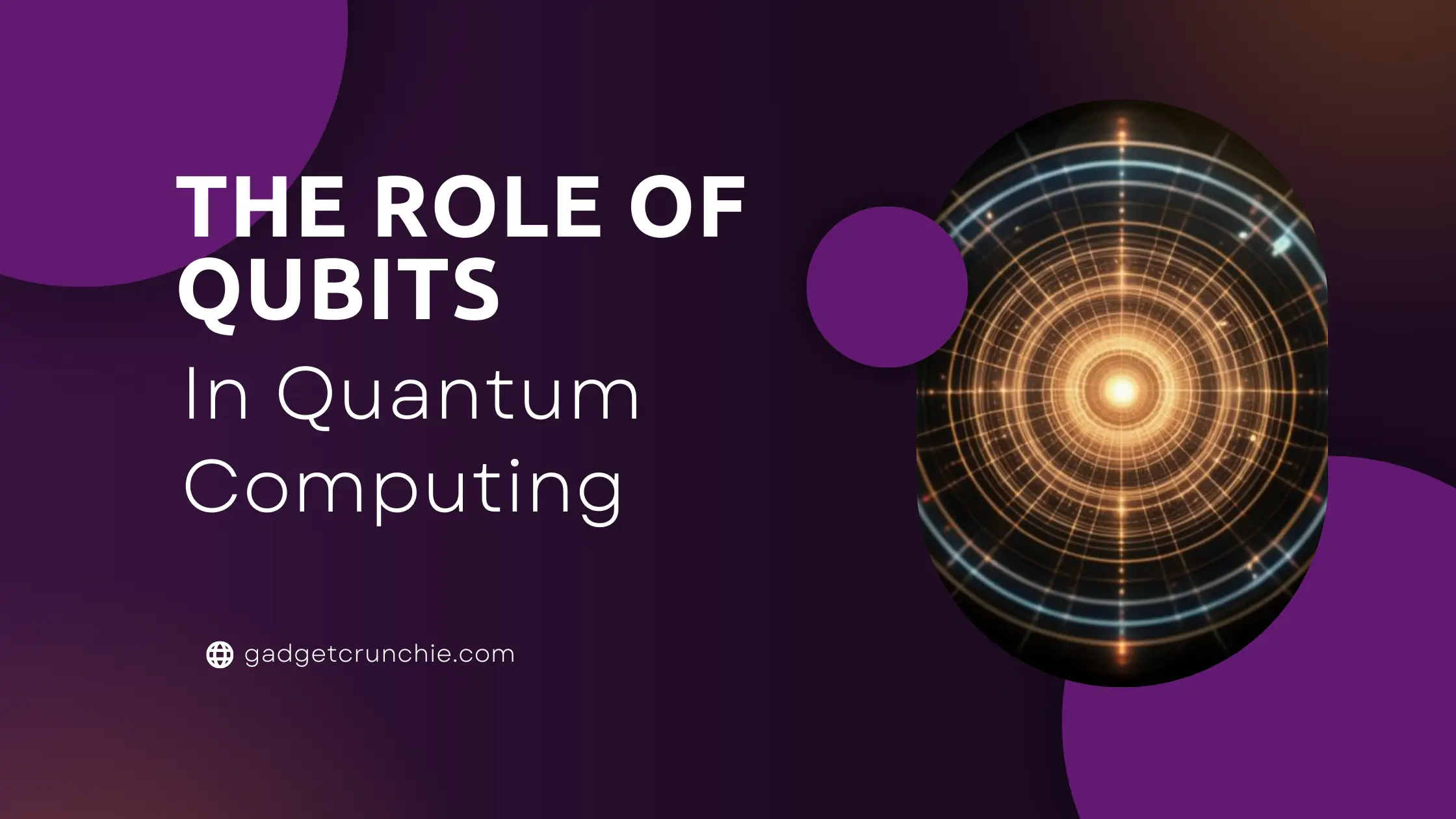 Role of Qubits in Quantum Computing
