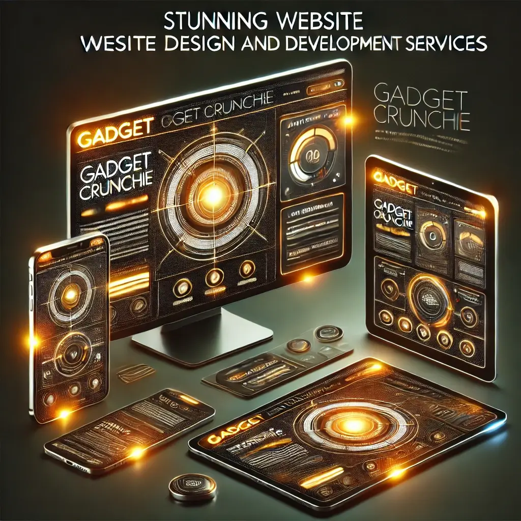 Website design and development services