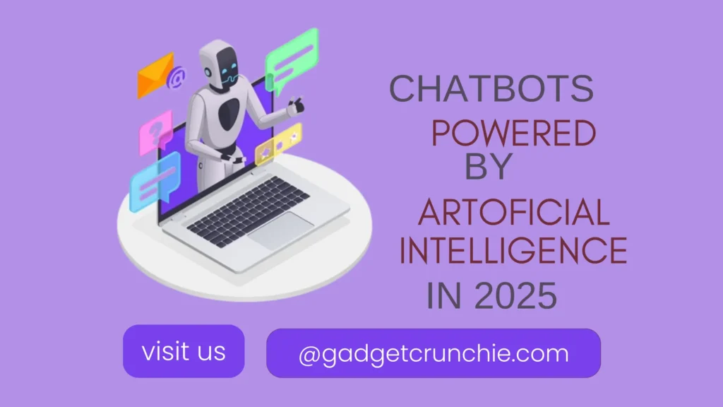 Chatbots powered by artificial intelligence 