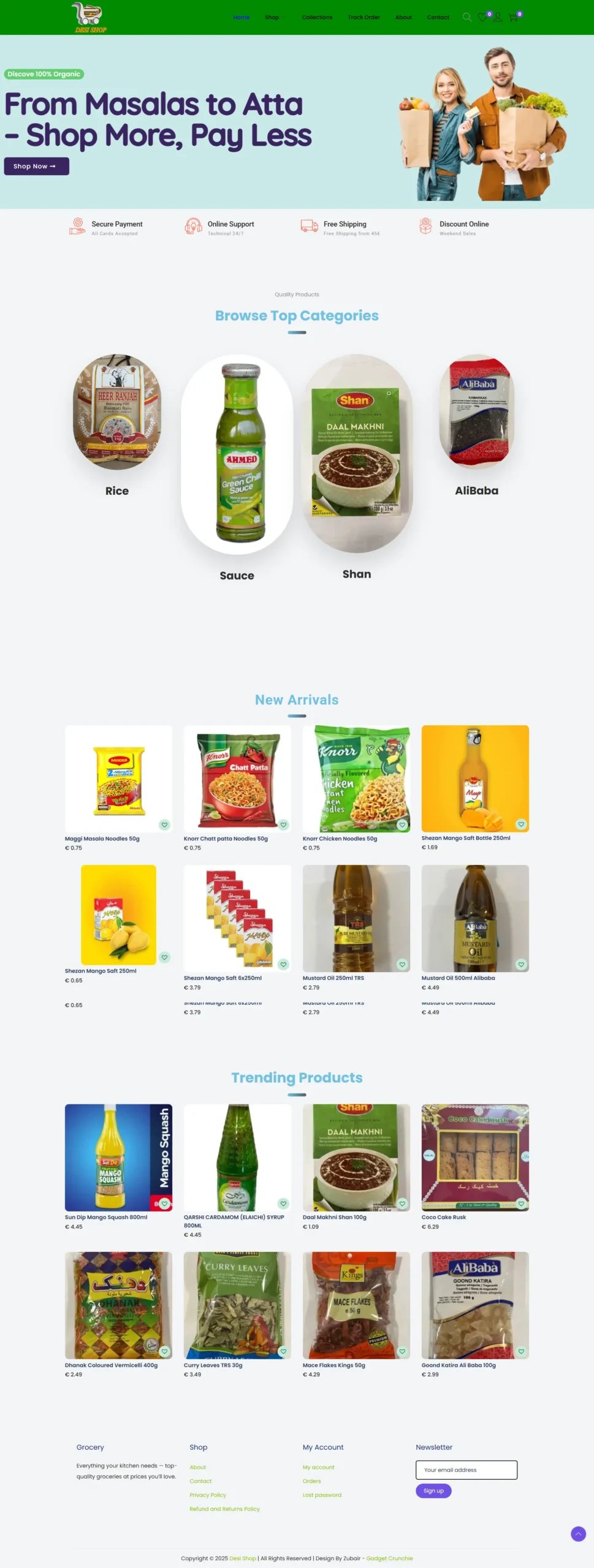 Portfolio | Websites by Gadget Crunchie 2 Project desishopzellingen