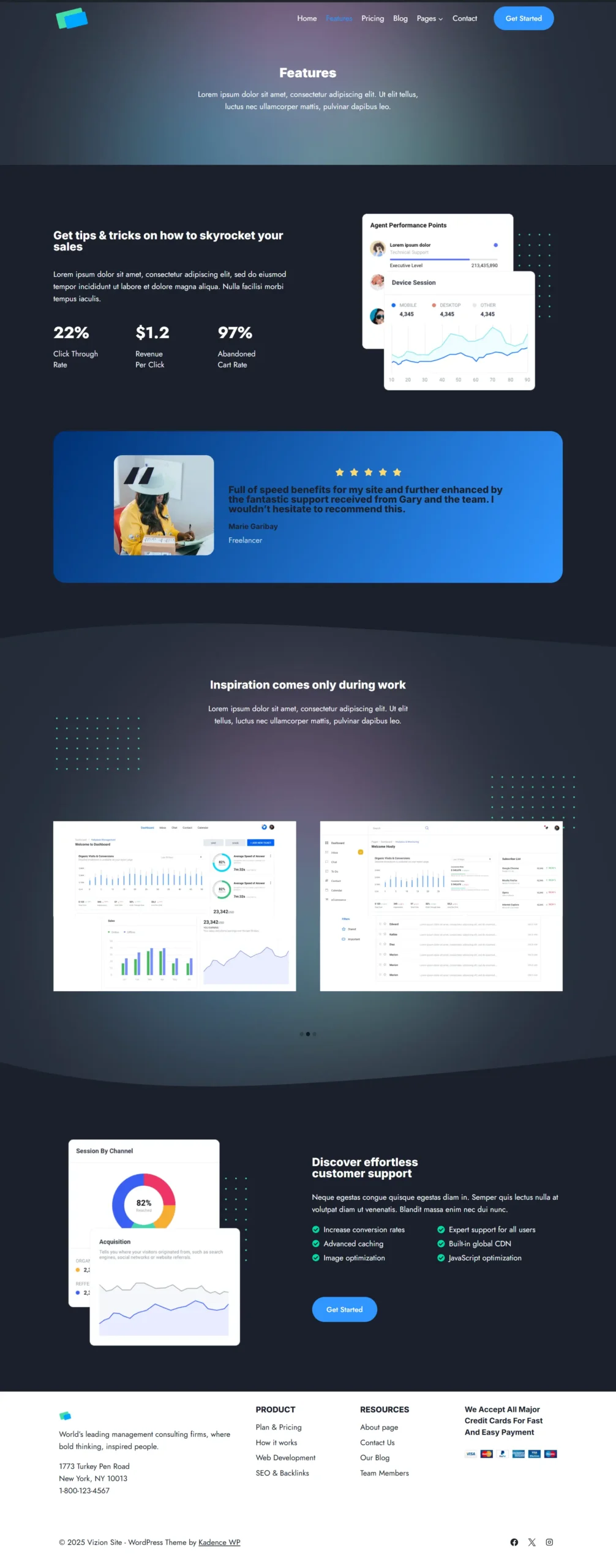 Portfolio | Websites by Gadget Crunchie 6 Project localhost-VizionSite
