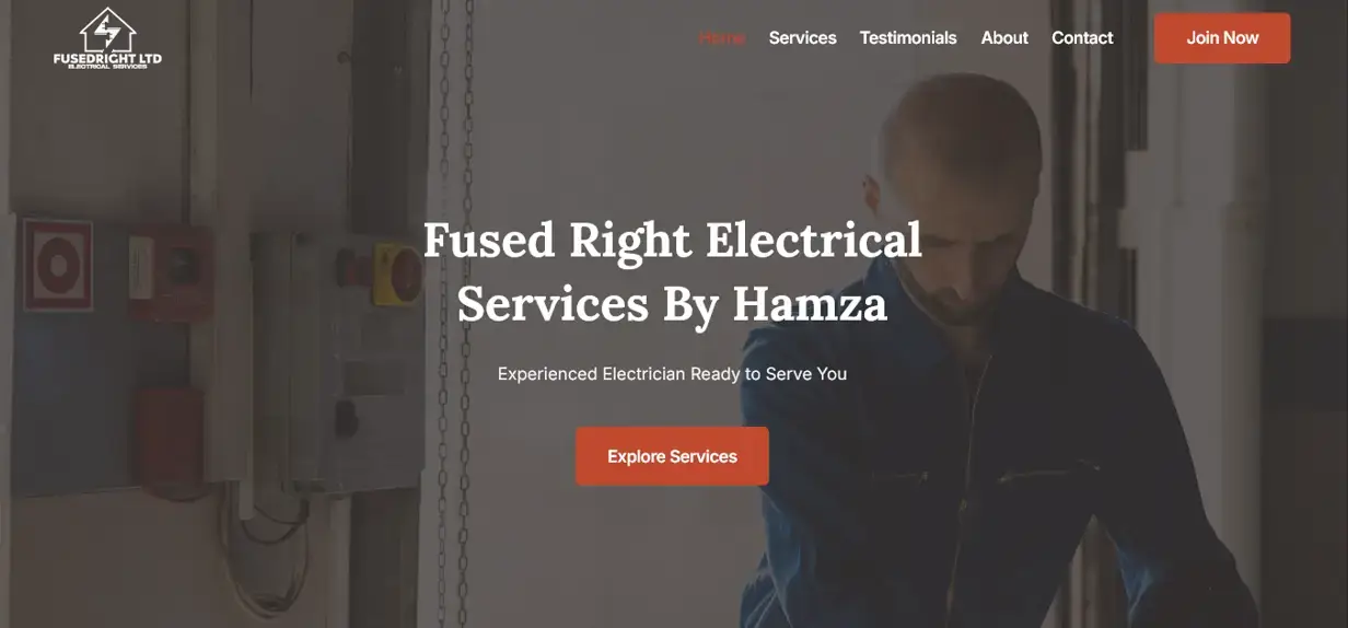 fused right electical USA client hamza