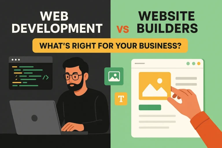 Web Development Vs Website Builders