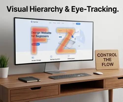 Design Website for Beginners: visual hierarchy