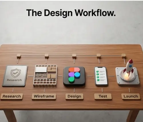 Design Website for Beginners: figma design workflow