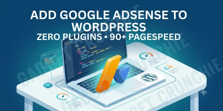 Add Google AdSense to WordPress